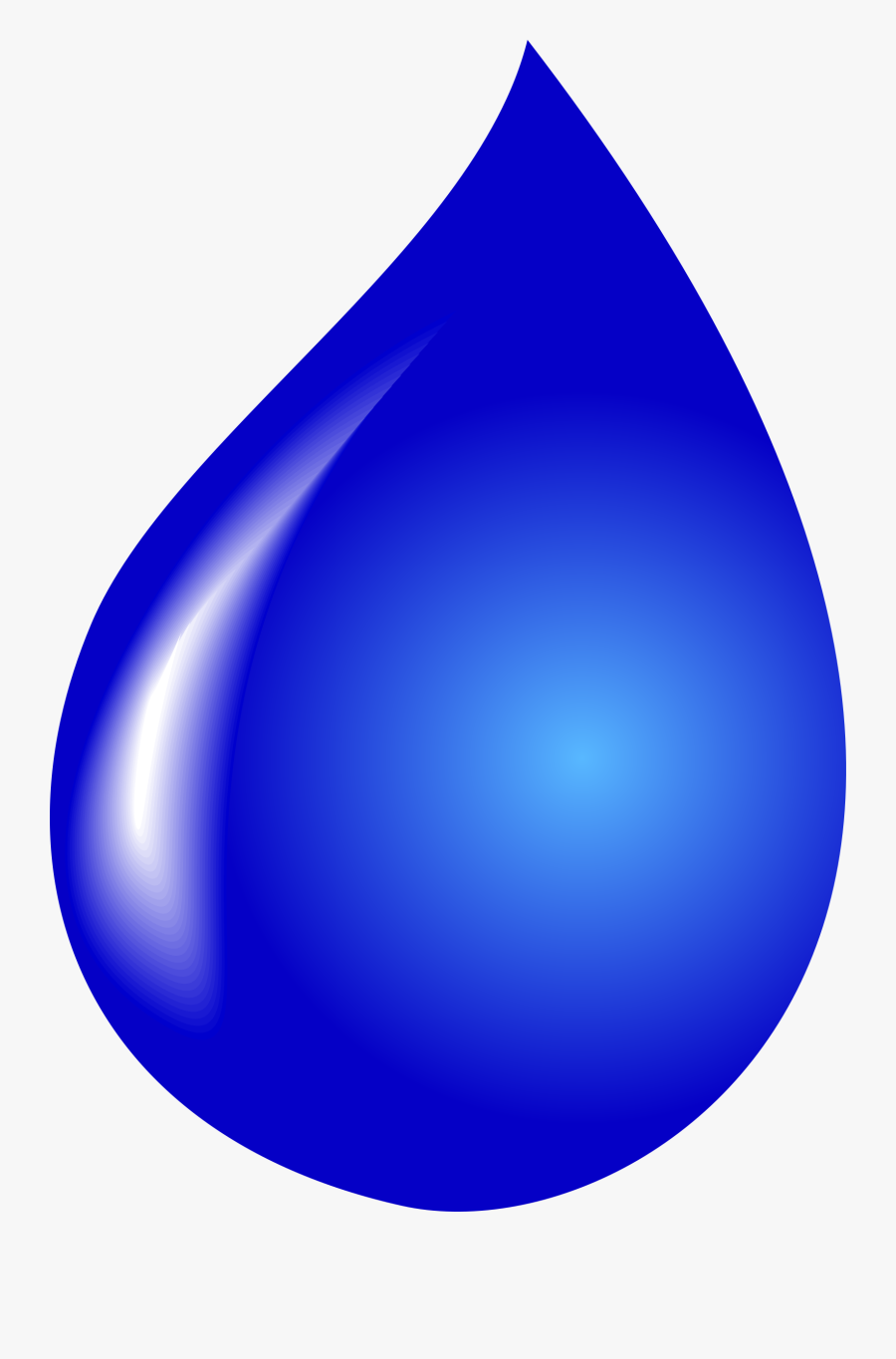 Water - Drop - Clipart - Transparent Background Water Droplet Clipart, Transparent Clipart