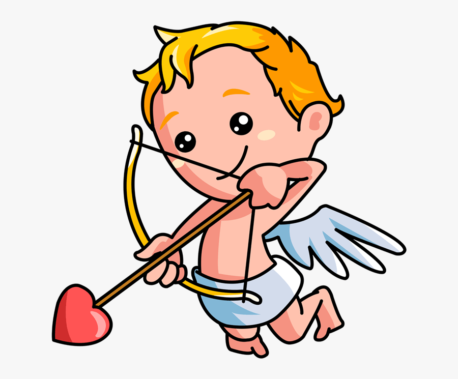 Free To Use Public Domain Valentine"s Day Clip Art - Clipart Cupid Png, Transparent Clipart