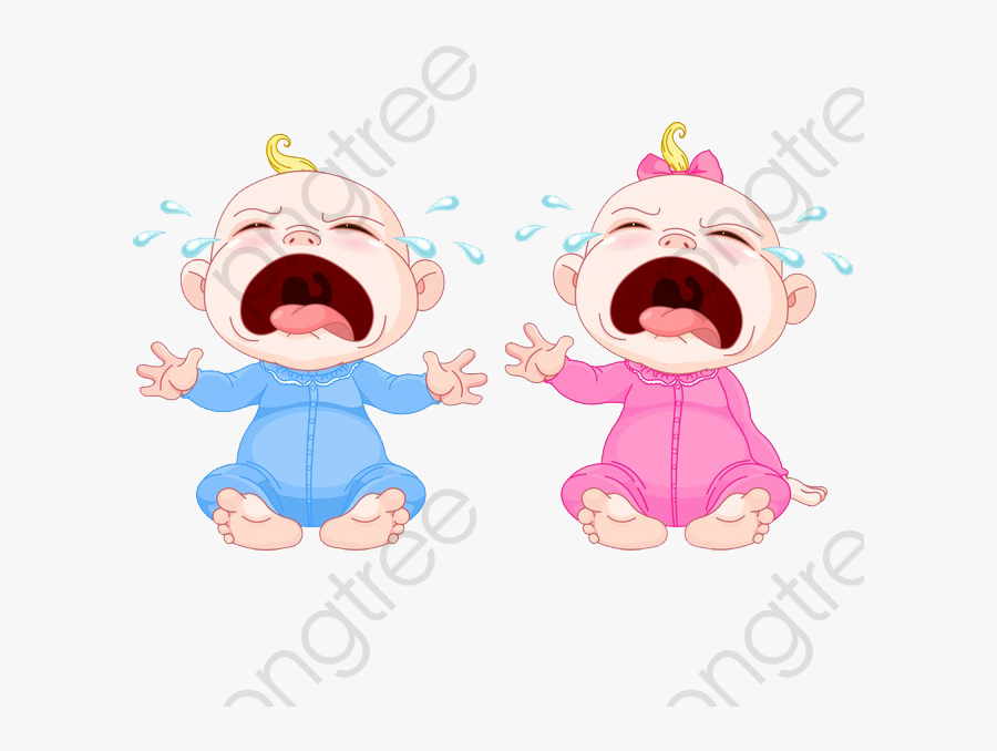 Crying Kid Clipart - Crying Babies Clipart, Transparent Clipart