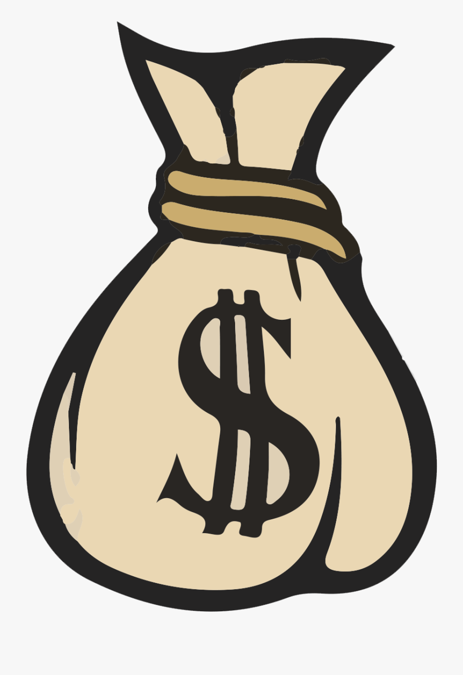 Price Clipart Money Fine - Drawings Of Money Bags, Transparent Clipart