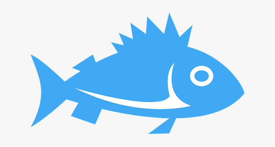 Clipart, Fish, Sign, Icon, Cartoon, Water, Sea - Fisk Clipart, Transparent Clipart