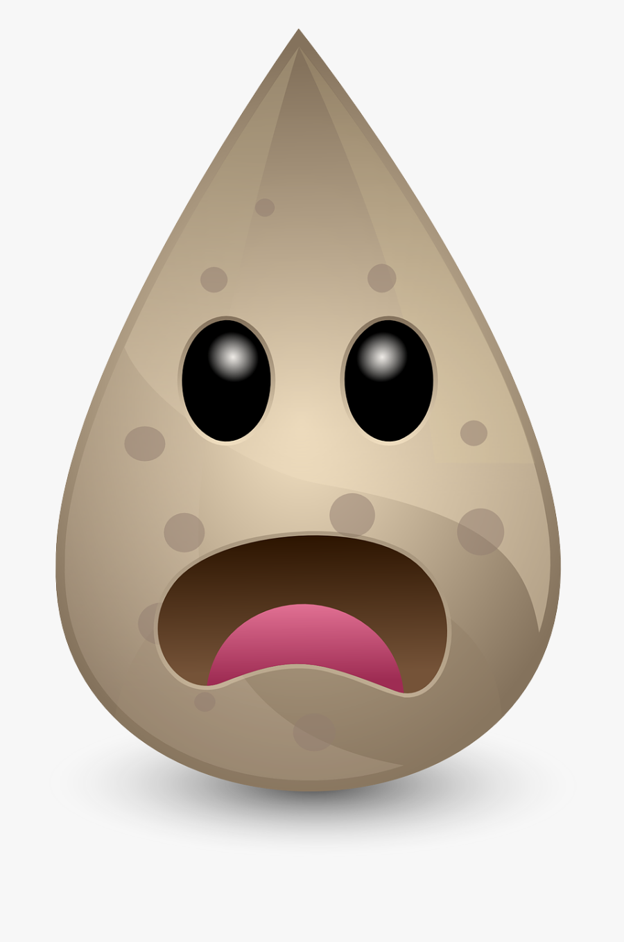 Dirty Water Drop - Dirty Water Drop Clipart, Transparent Clipart