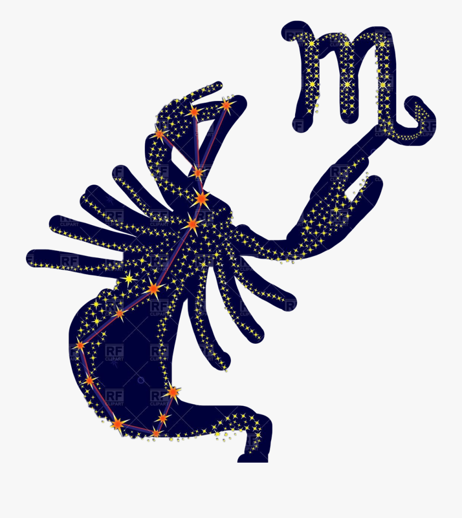 #constellation #sticker #scorpion #dbanta2018 #freetoedit - Illustration, Transparent Clipart