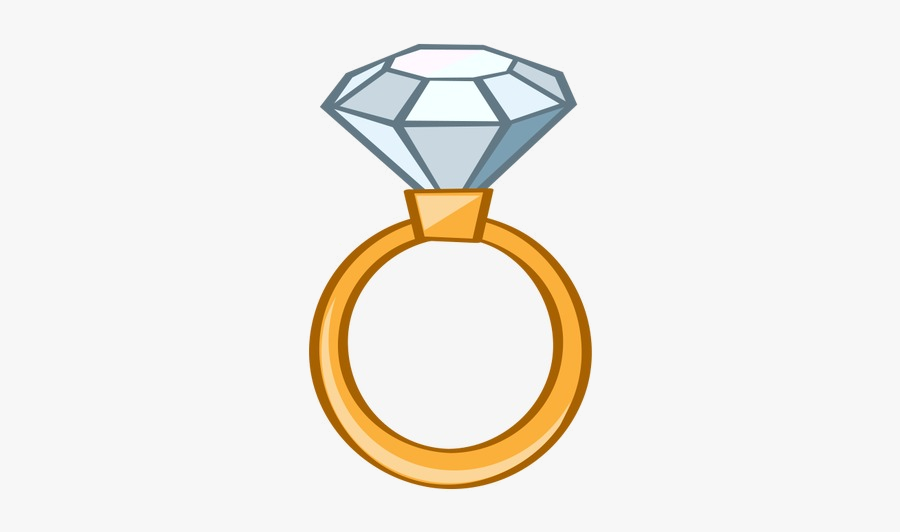 Diamond Ring Big Clipart Image And Transparent Png - Ring Clipart, Transparent Clipart