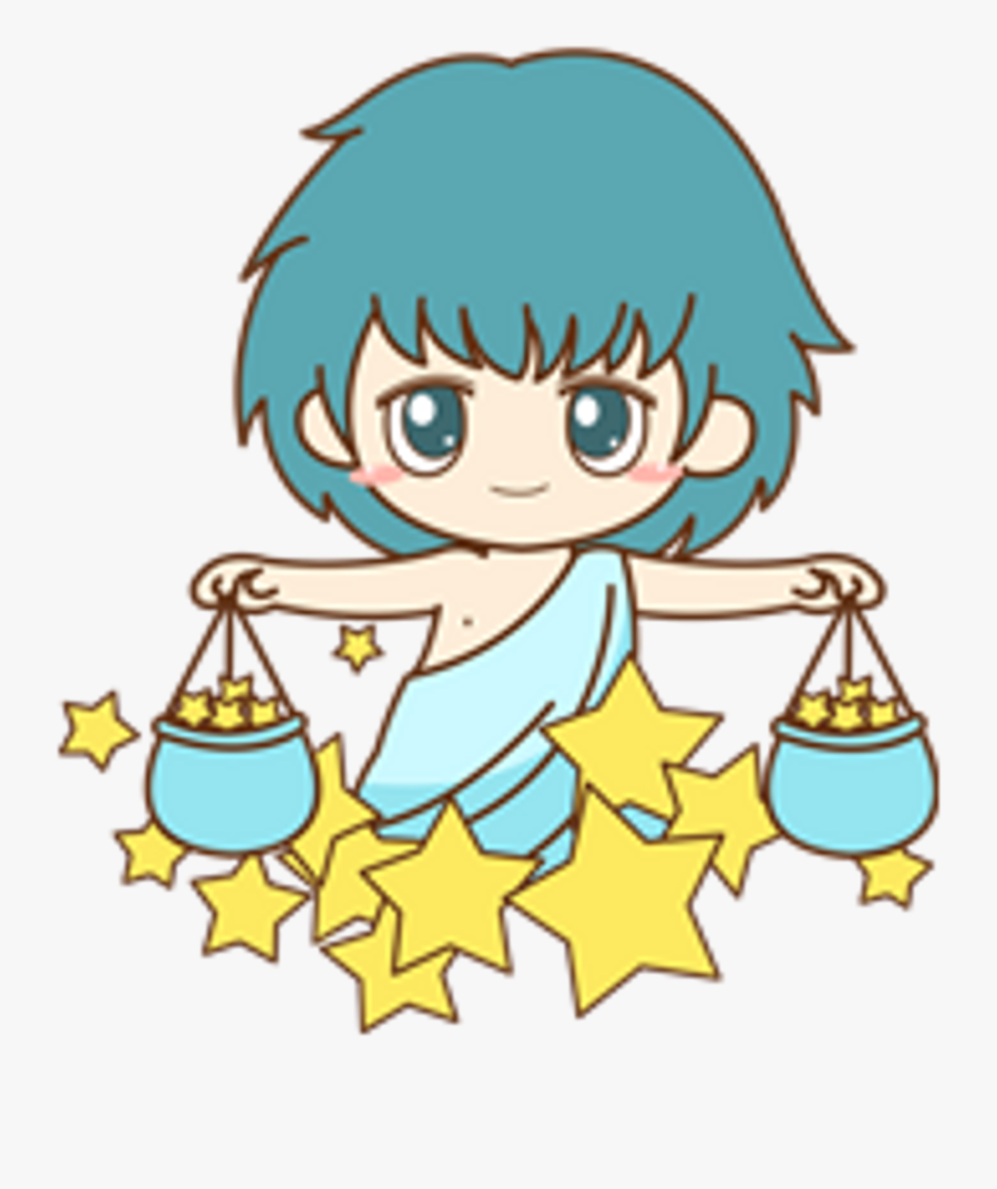 Constellation Cute Libra Scales Balance Star , Png - Libra Png Cute, Transparent Clipart