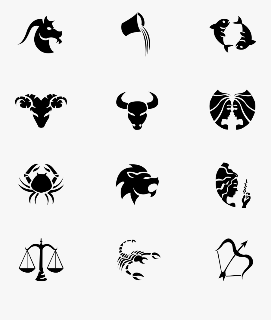 Png File Svg - Star Signs, Transparent Clipart