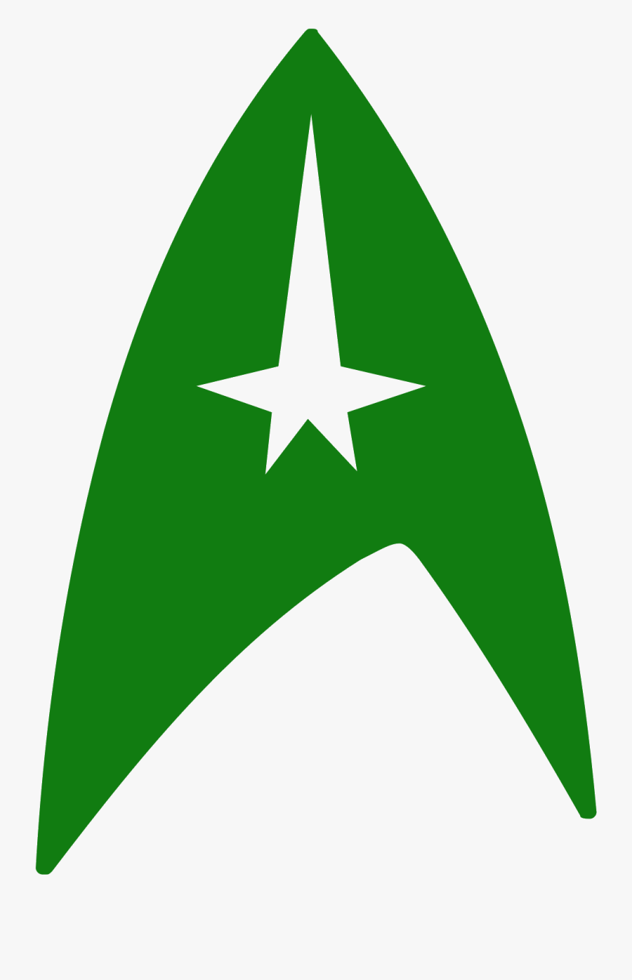 Star Trek Symbol Icon - Icon, Transparent Clipart