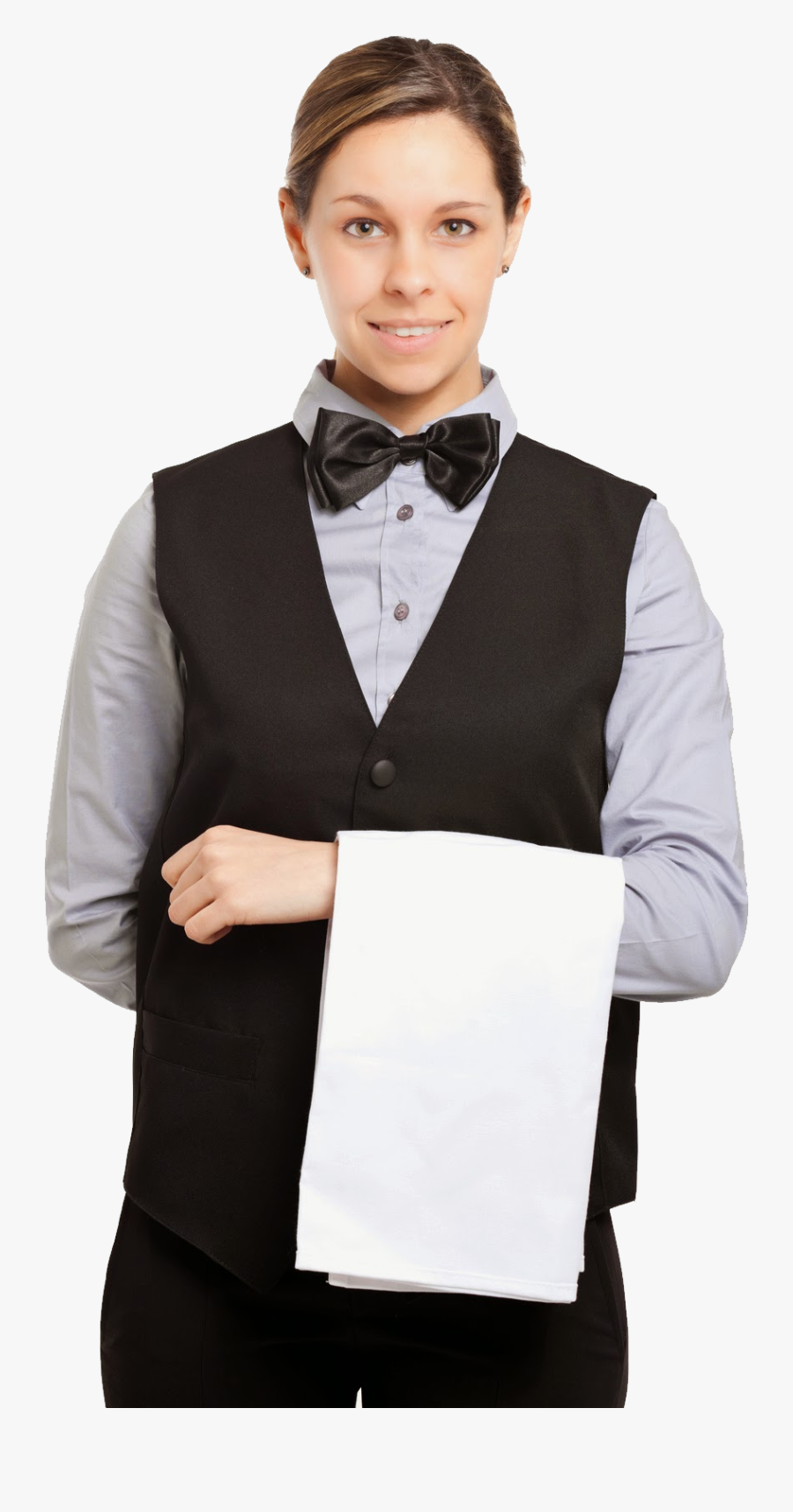 Waitress Png - Waiter Png, Transparent Clipart