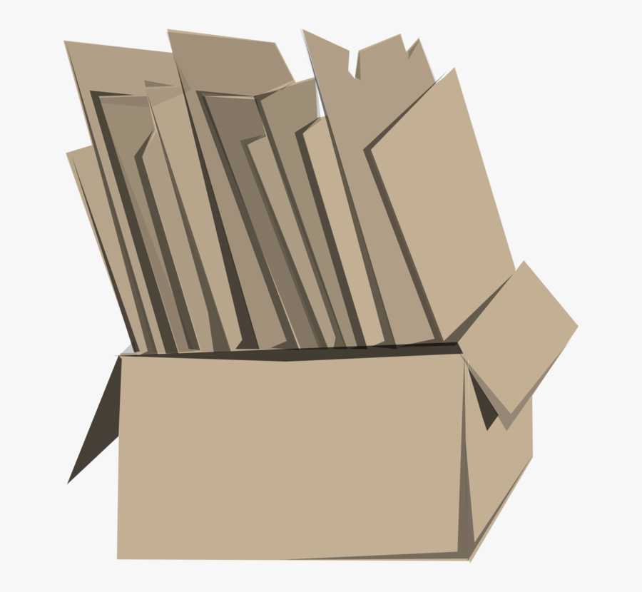 Box,cardboard,angle - Boxes Clip Art, Transparent Clipart