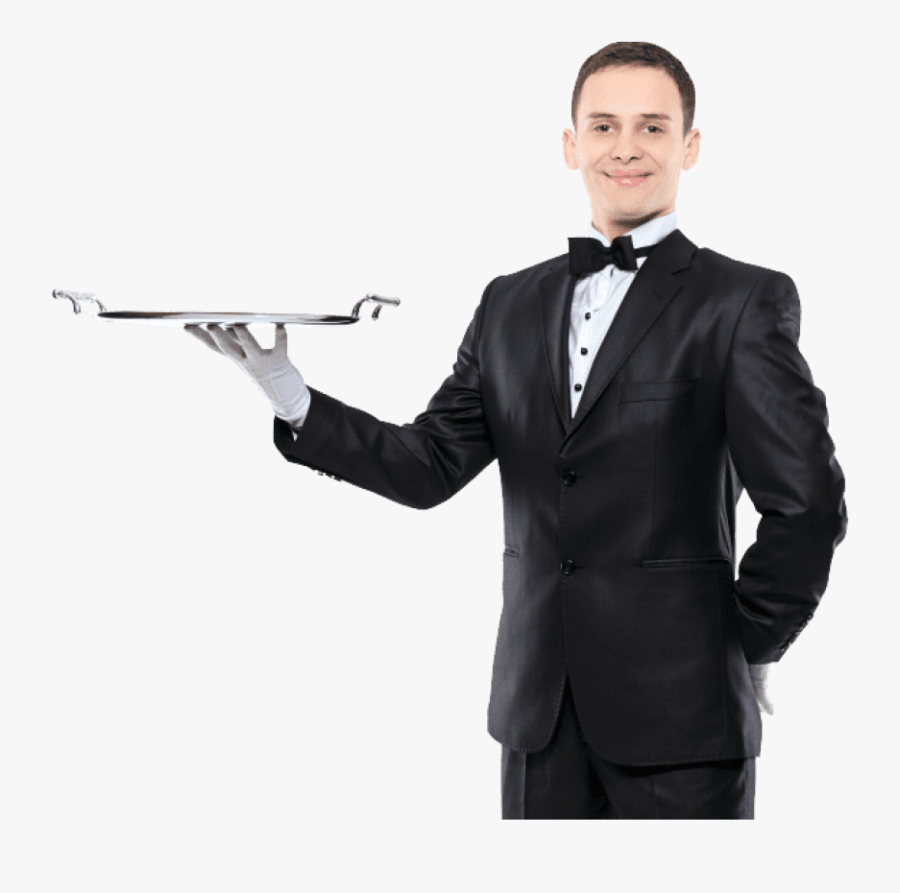 Waiter Png, Transparent Clipart