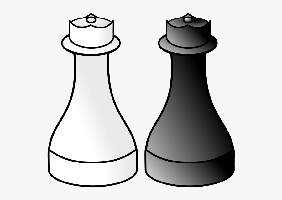 Get Notified Of Exclusive Freebies - White And Black Queen Chess, Transparent Clipart