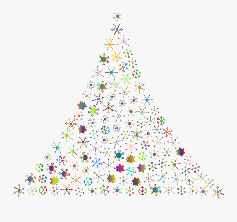 Thumb Image - Abstract Christmas Tree Vector Png, Transparent Clipart