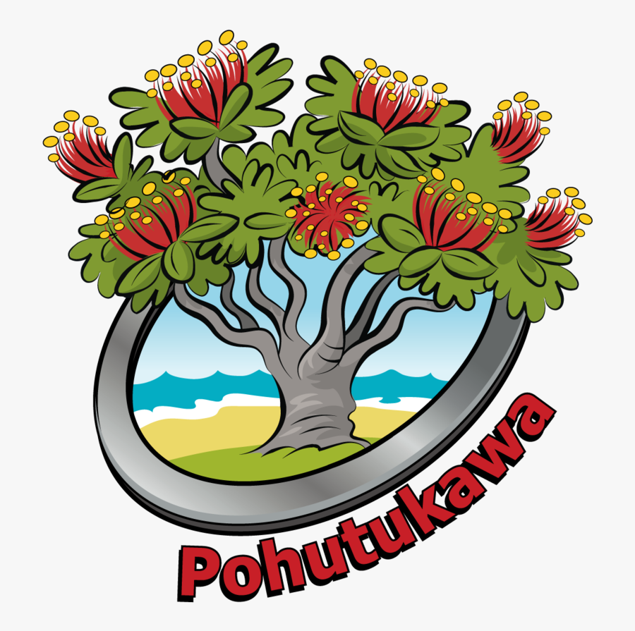 Welcome To The Pohutukawa Team - Cartoon Pohutukawa, Transparent Clipart