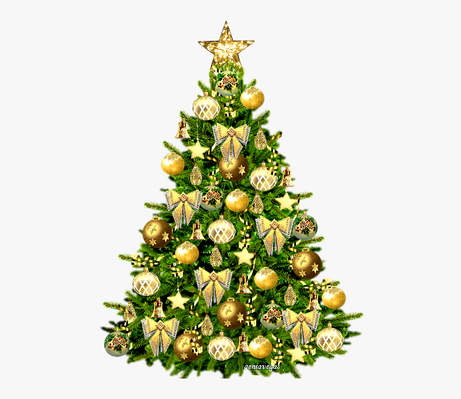 Christmas Tree, Transparent Clipart