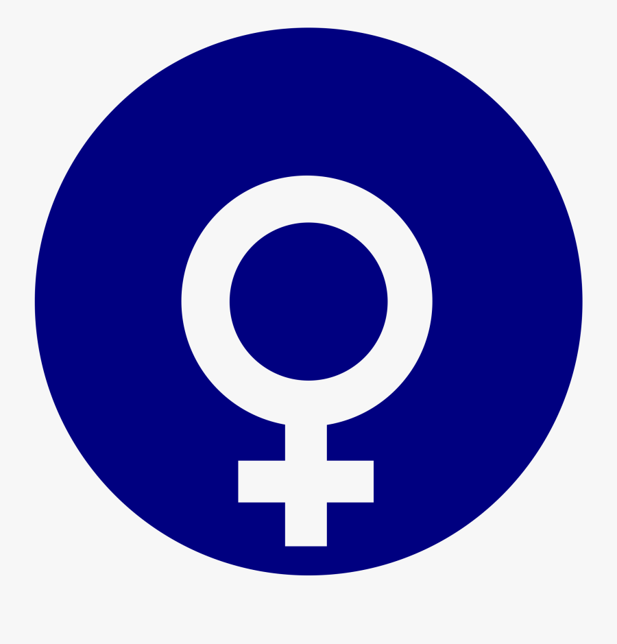 Female Clipart Female Gender - Gender Symbol, Transparent Clipart