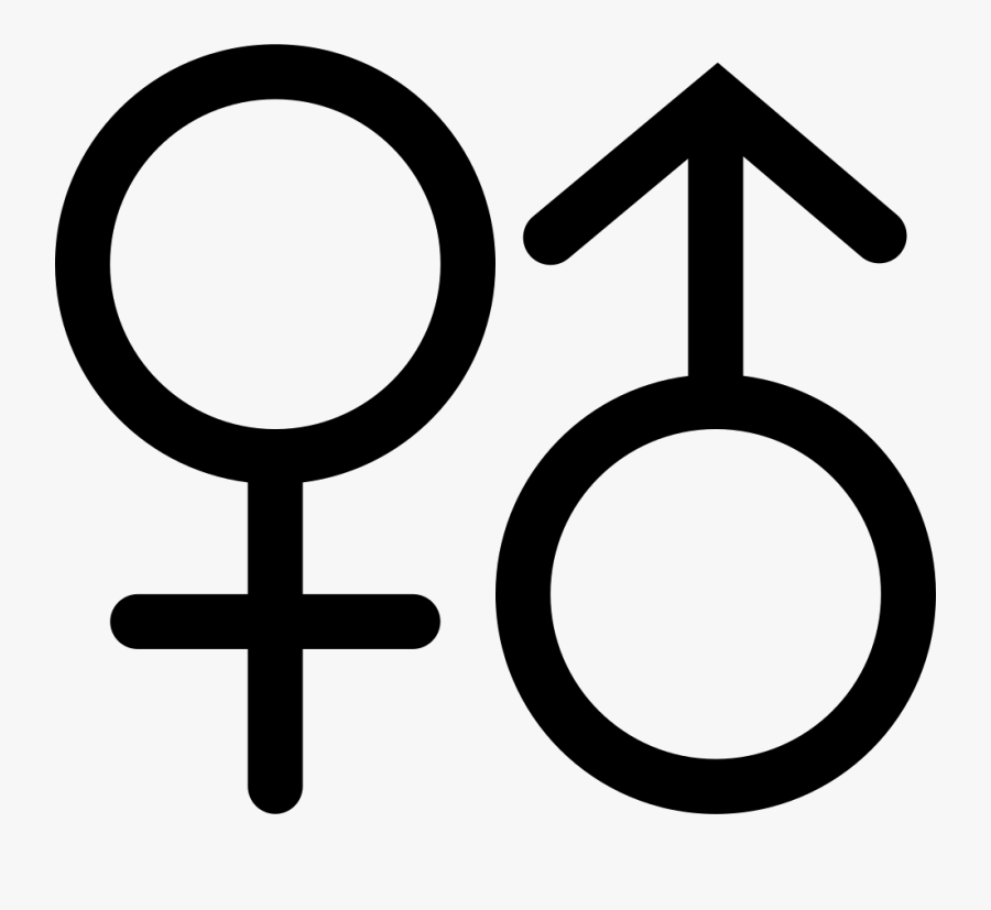 Vector Gender Icons Png, Transparent Clipart
