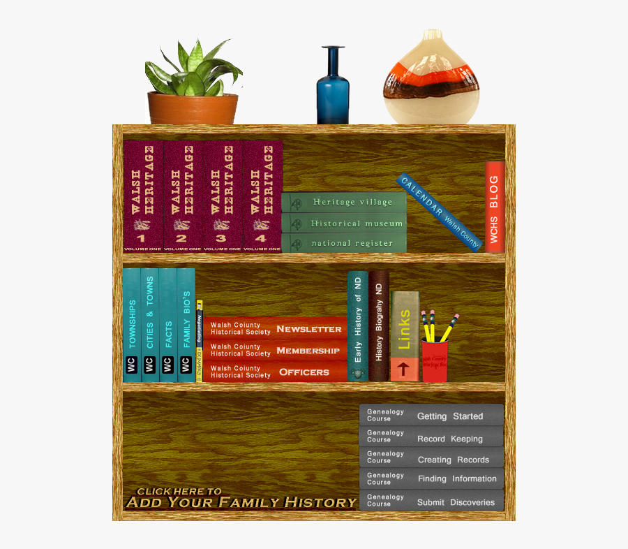 Bookshelf , Png Download - Shelf, Transparent Clipart