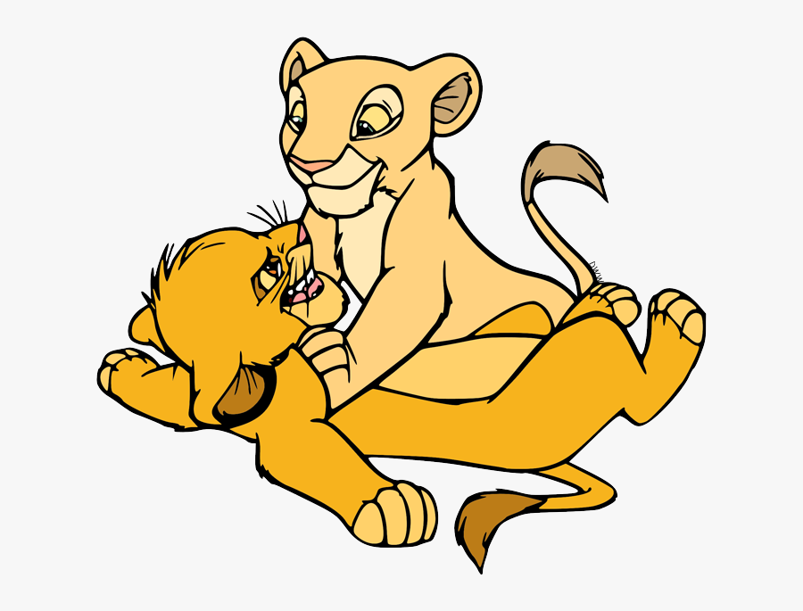 Nala Y Simba Dibujo, Transparent Clipart