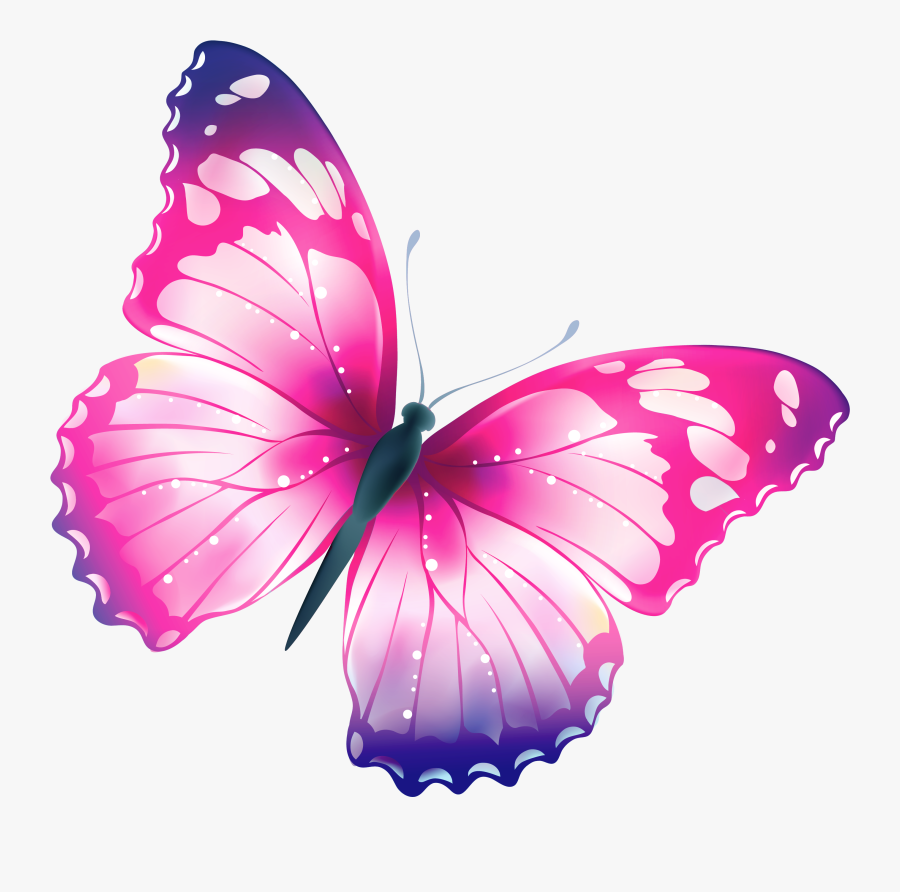 Transparent How To Find Clipart In Word - Purple Butterfly Png, Transparent Clipart