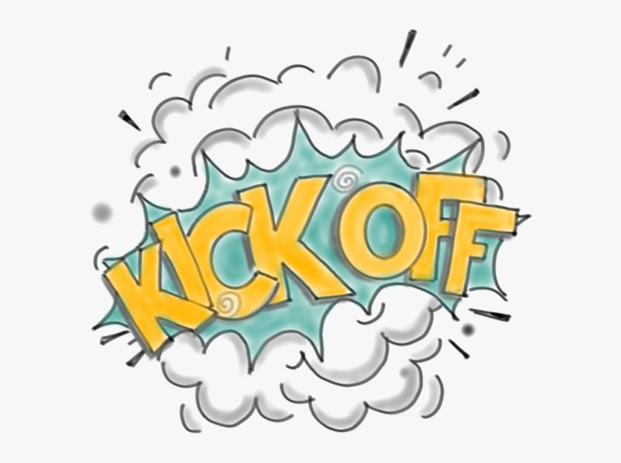 Clip Art Kickoff American Football Team - Illustration, Transparent Clipart
