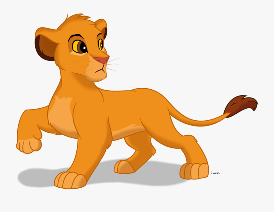 Simba By Roze23 - Masai Lion, Transparent Clipart