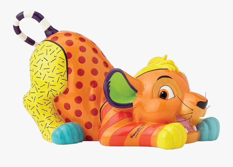 Disney Britto Simba , Transparent Cartoons - Britto Disney Figurines Simba, Transparent Clipart