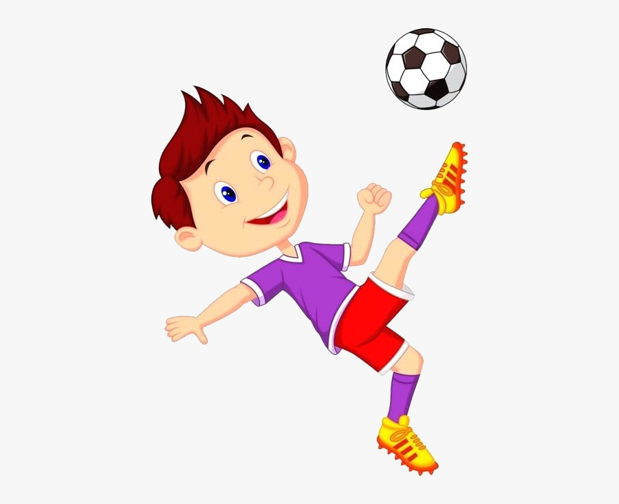 Soccer Clipart Images Ball Pictures Players Transparent - Play Football Cartoon Png, Transparent Clipart