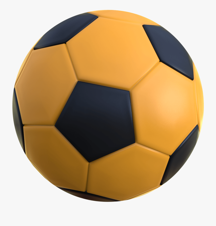 3d Soccer Ball [png 1024x1024] Png - Orange Soccer Ball Png, Transparent Clipart