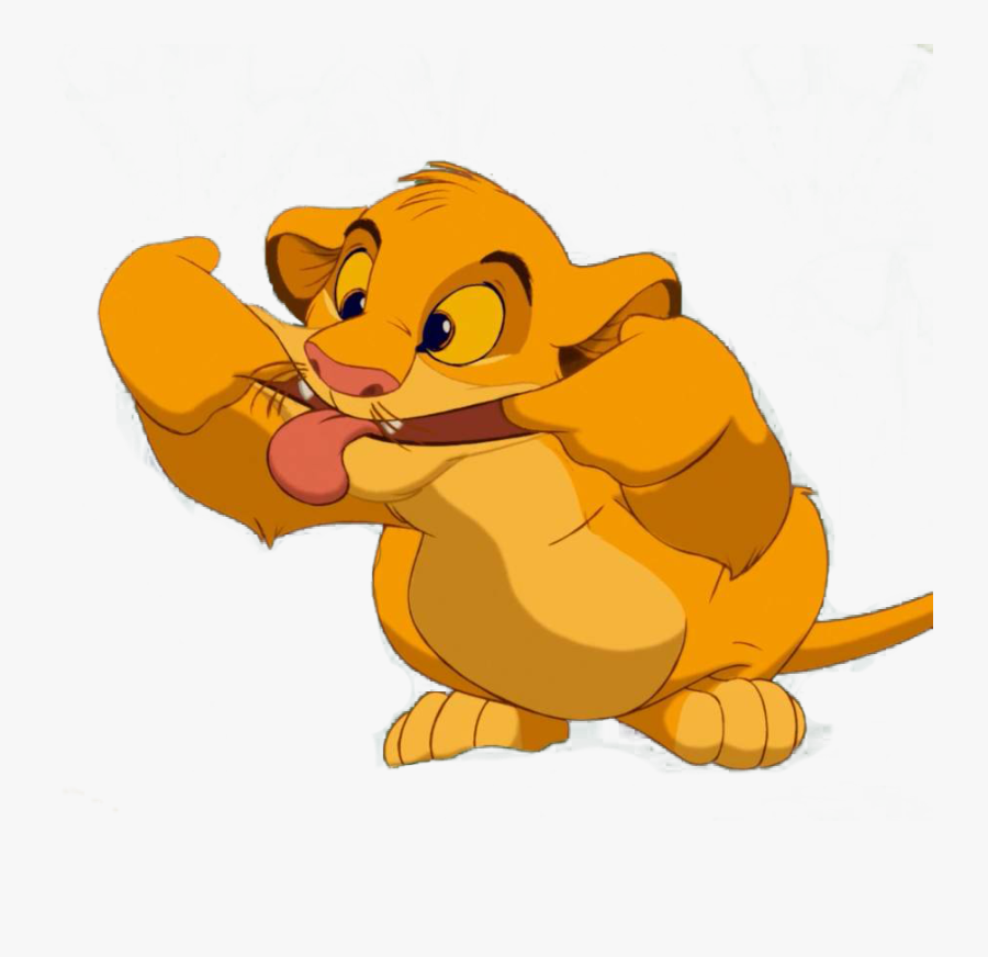 Transparent Leão Png - Simba Lion King Transparent, Transparent Clipart
