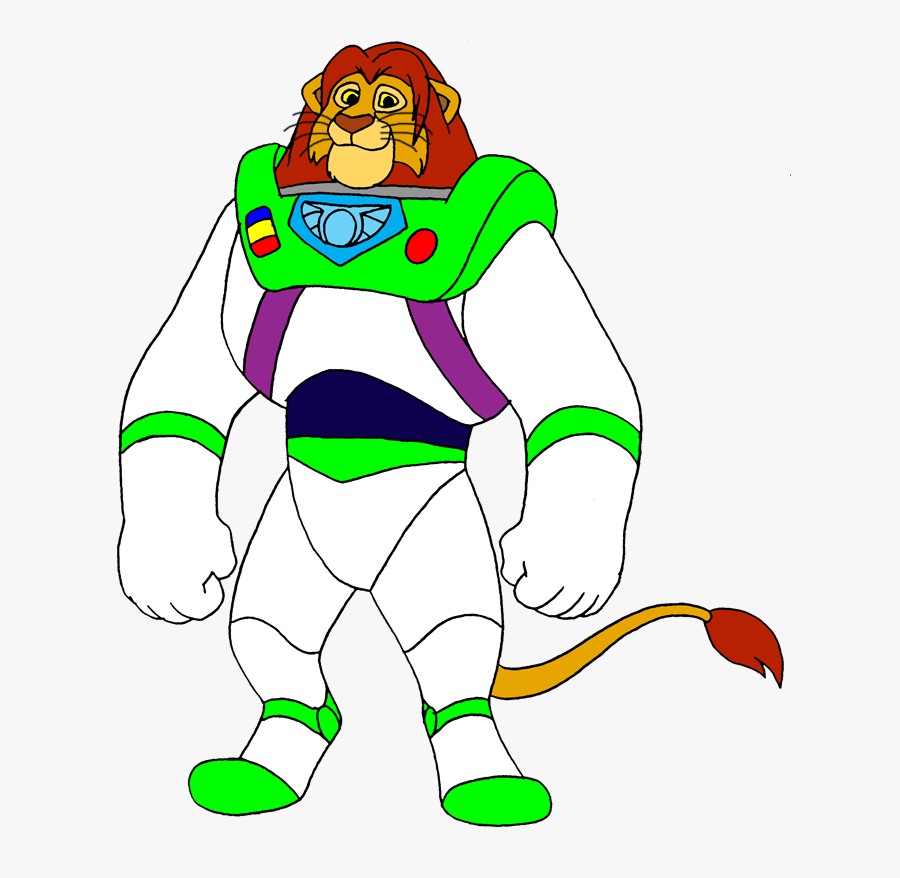 Space Ranger Simba Clipart , Png Download - Lion King Space Ranger, Transparent Clipart