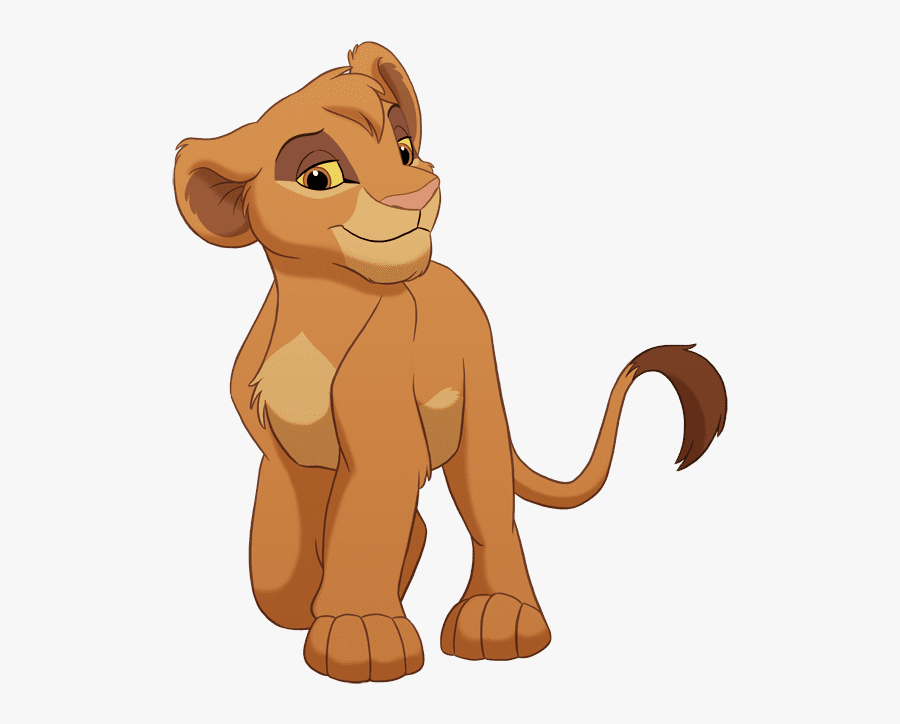 Simba - Simba Nala Lion King Characters, Transparent Clipart