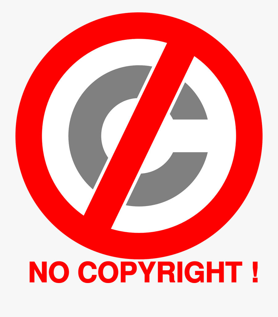 No Copyright Logo Png, Transparent Clipart