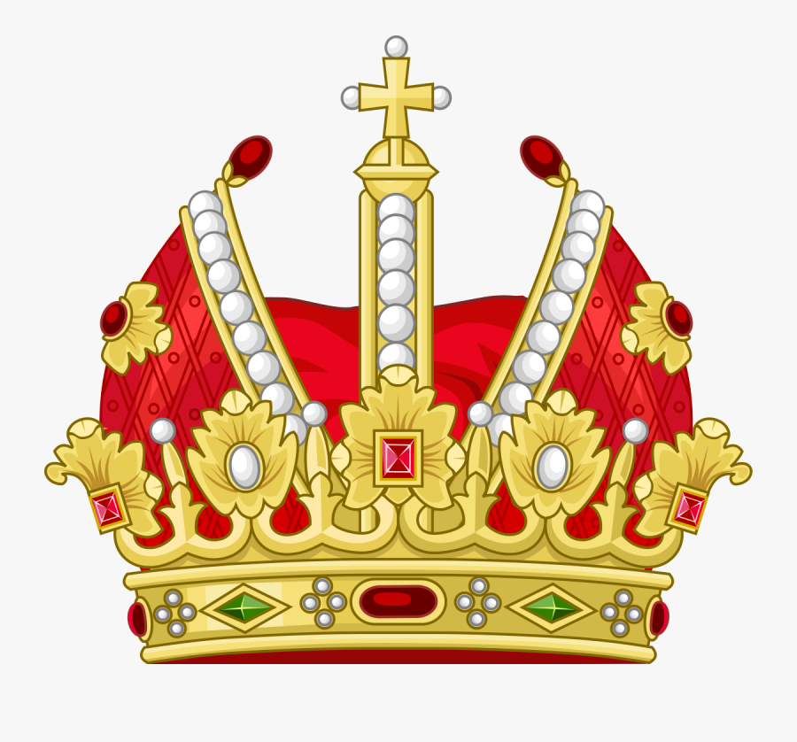 Transparent Supreme Clipart - Heraldic Imperial Crown, Transparent Clipart