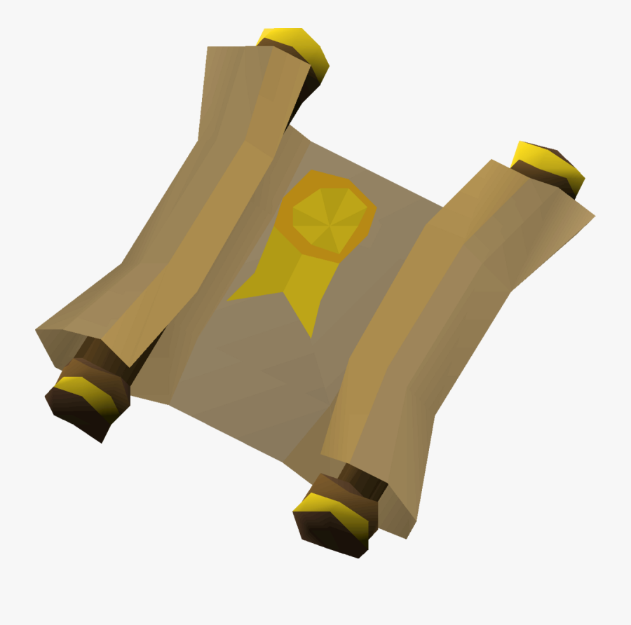 Clue Scroll Elite Osrs Transparent Background - Elite Clue Scroll Osrs, Transparent Clipart