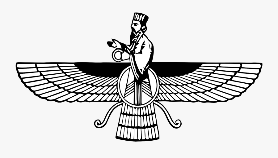 Networks Of Communication Trade - Zoroastrianism Symbol, Transparent Clipart