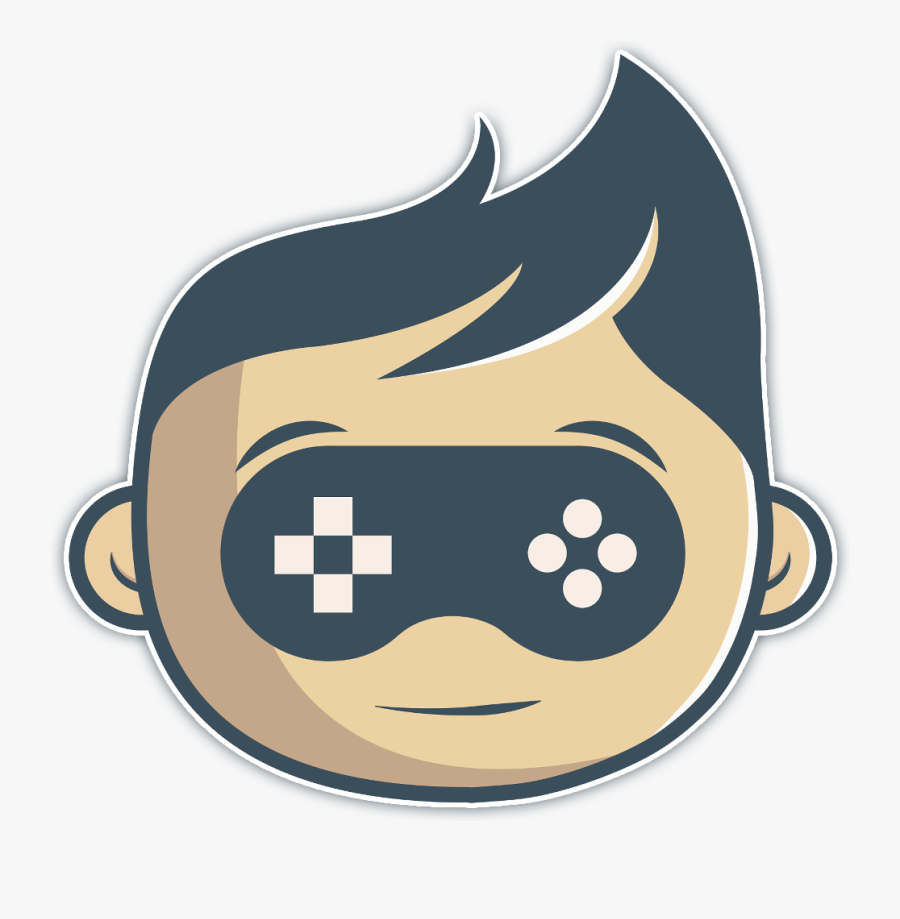 Retro Empire Logo Face Ident - Hard Gamer, Transparent Clipart