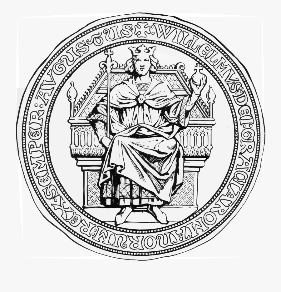 Seal Of The Roman Empire - Holy Roman Empire Seal, Transparent Clipart