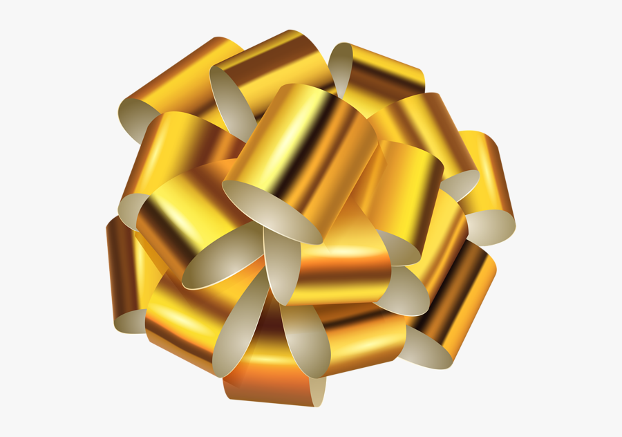 Silver Bow Transparent, Transparent Clipart