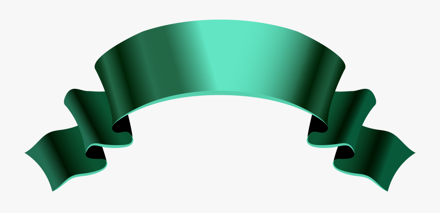 Transparent Green Ribbon Png - Purple And Gold Banner , Free