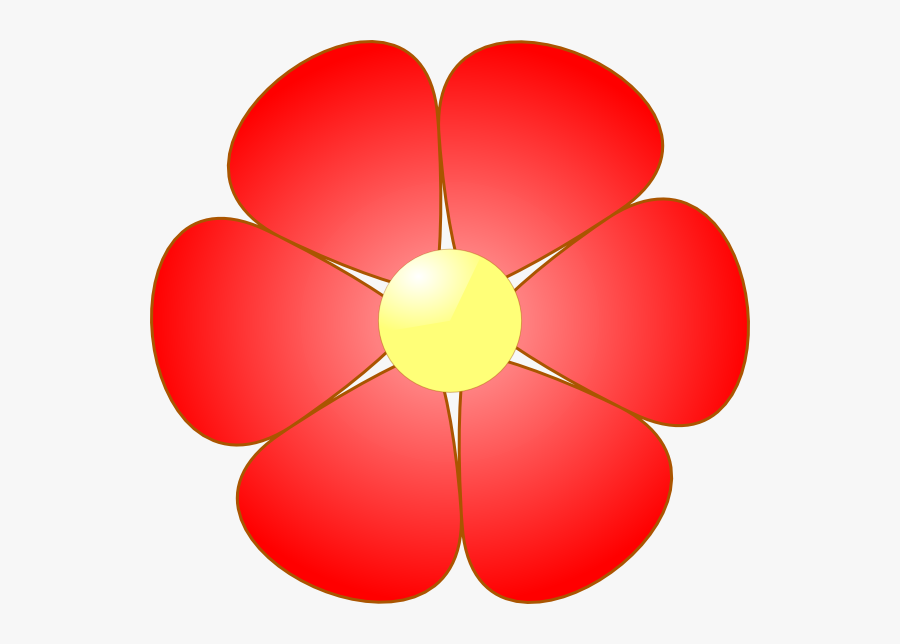 Flower Design Clipart Blue, Transparent Clipart