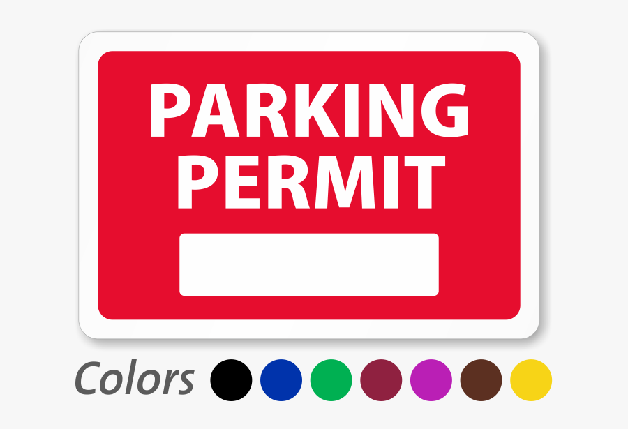 Parking Permit For Inside Of Car Window, Colored - Sticker ... (900 x 615 Pixel)