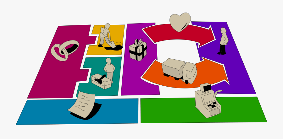 Transparent Canvas Png - Business Model Canvas Cartoon, Transparent Clipart