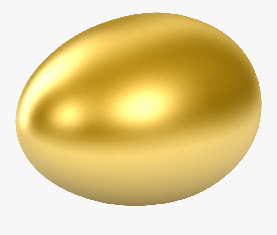 Gold Easter Egg Png, Transparent Clipart