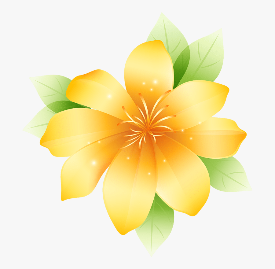 Cliparts Flower Cicek Png, Transparent Clipart