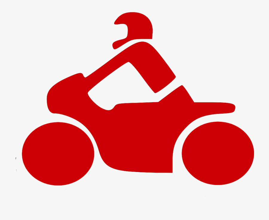 Biker Icon Clipart , Png Download - Icon Motorcycle Png, Transparent Clipart