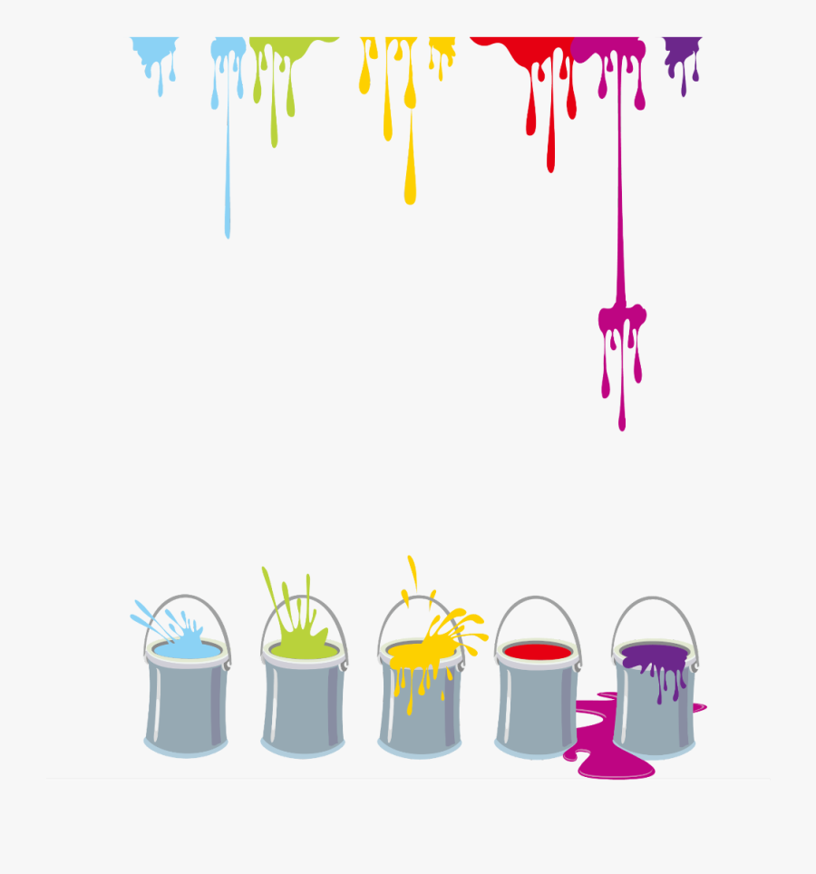 #mq #paint #splash #paints #buckets - علب دهانات فيكتور, Transparent Clipart