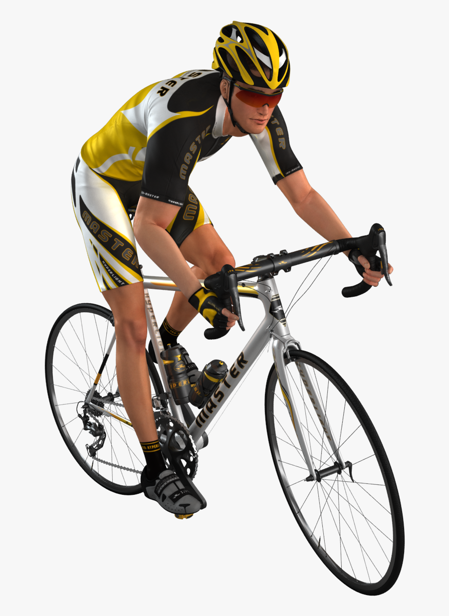 Cycling, Cyclist Png - Animation 3d Model Cyclist Free, Transparent Clipart