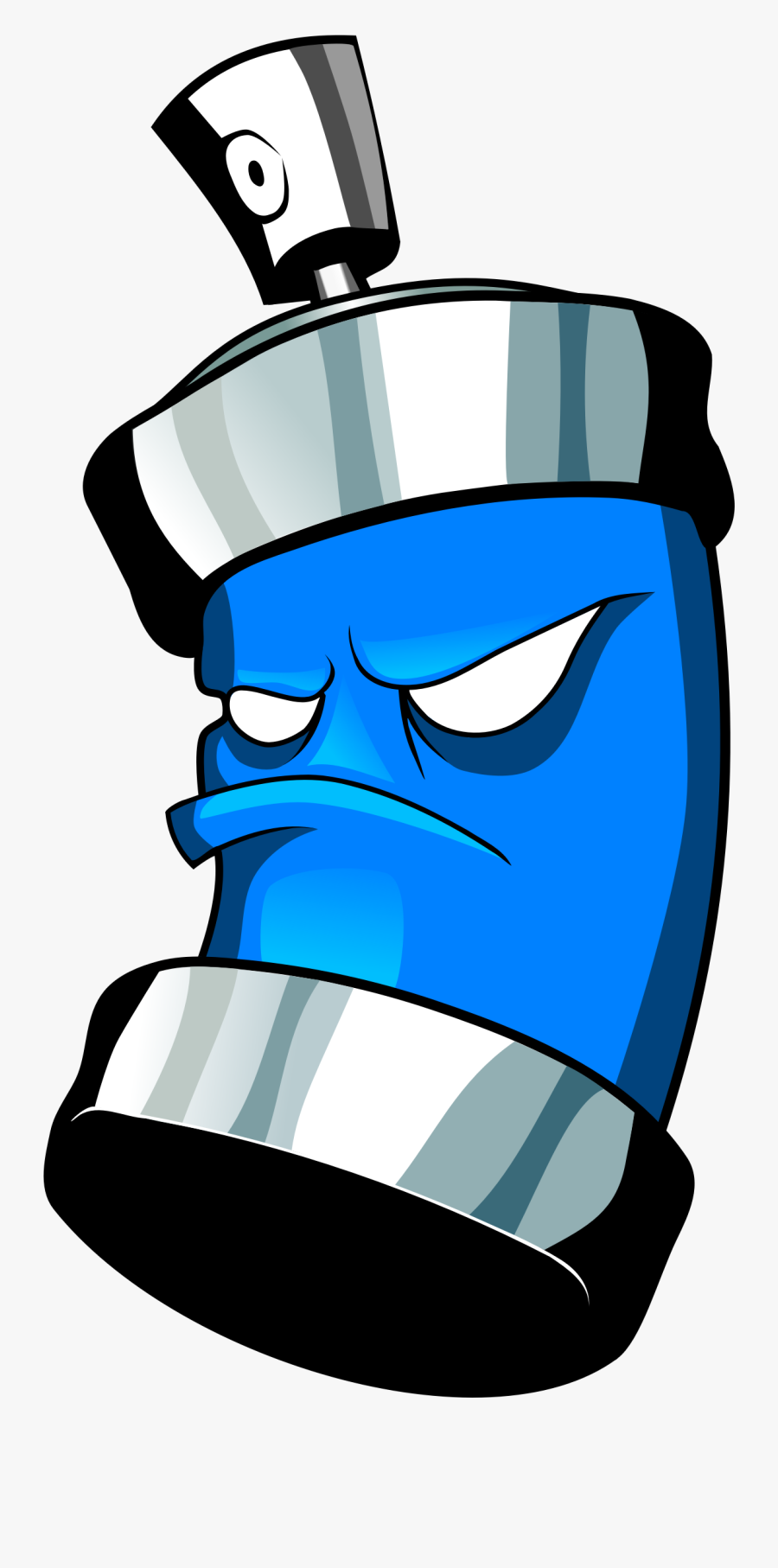 Graffiti Spray X - Graffiti Spray Paint Can, Transparent Clipart