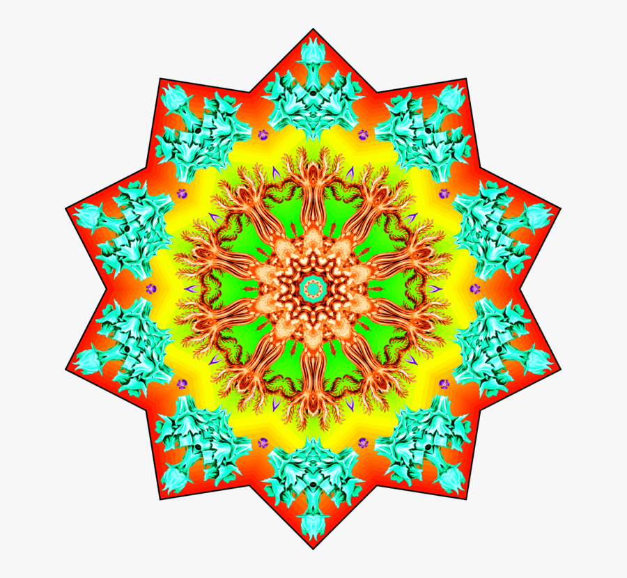 Kaleidoscope, Transparent Clipart