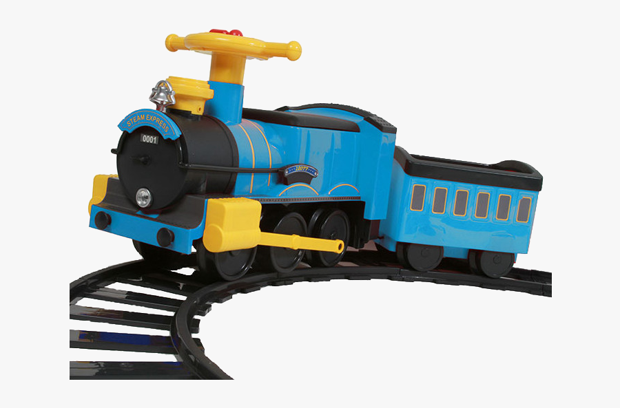 Transparent Vintage Train Clipart - Tren De Vapor Juguete, Transparent Clipart